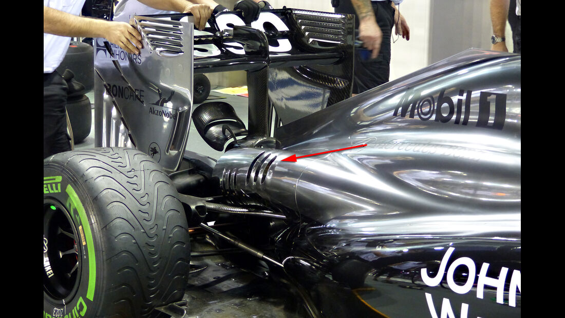 McLaren - Formel 1 - Technik - GP Singapur 2014