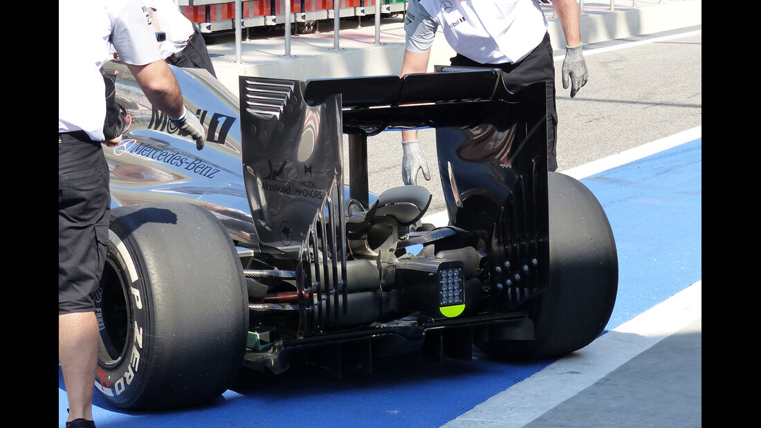 McLaren - Formel 1 - Test - Bahrain - 19. Februar 2014