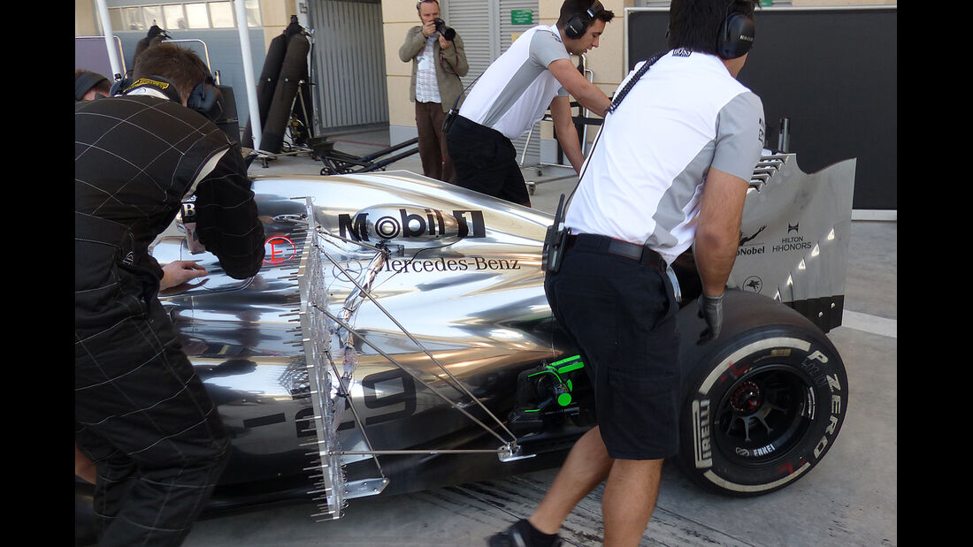 McLaren - Formel 1 Test - Bahrain - 2014