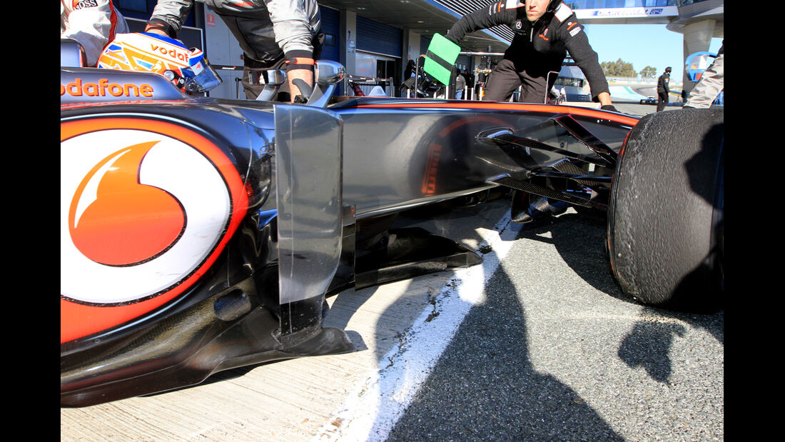 McLaren, Formel 1-Test, Jerez, 7.2.2013