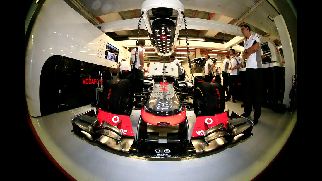 McLaren Frontflügel 2012