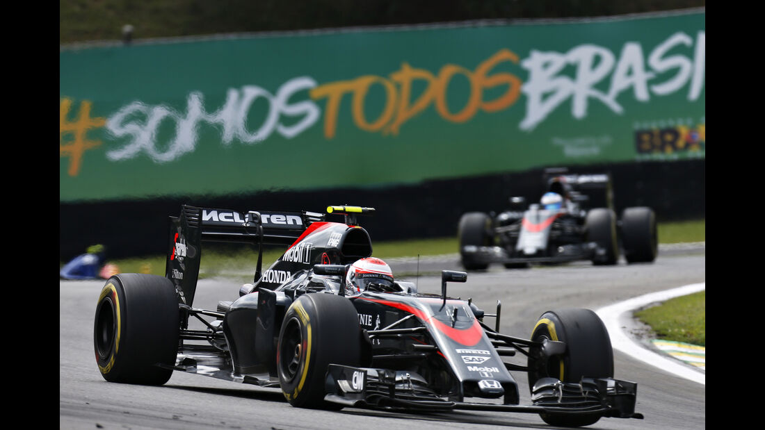 McLaren - GP Brasilien 2015