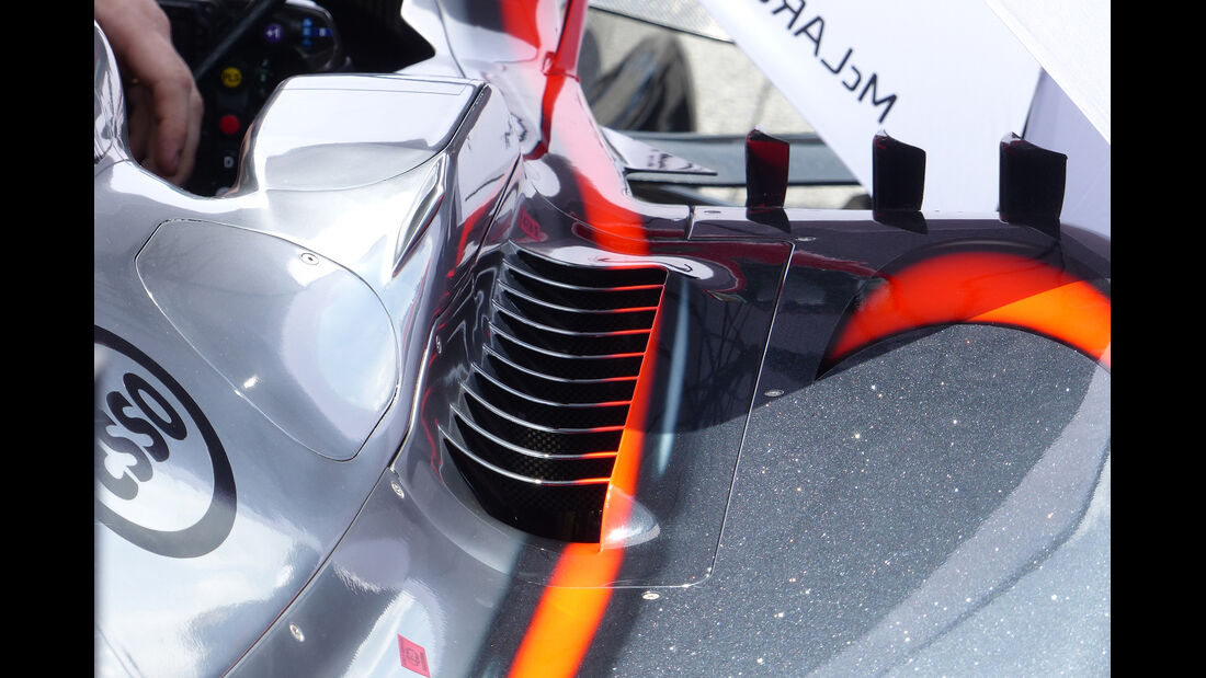 McLaren - GP Malaysia 2015 - Kühlung