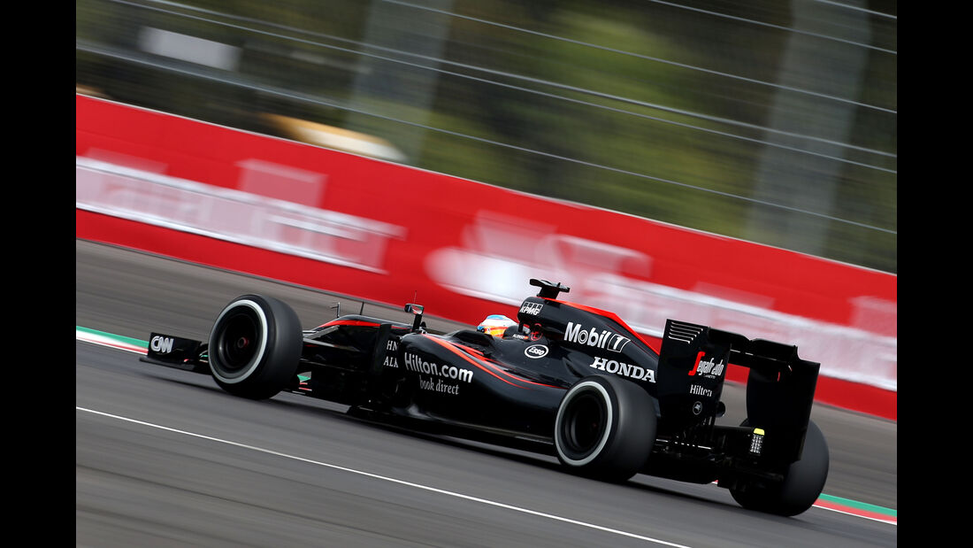 McLaren - GP Mexiko 2015