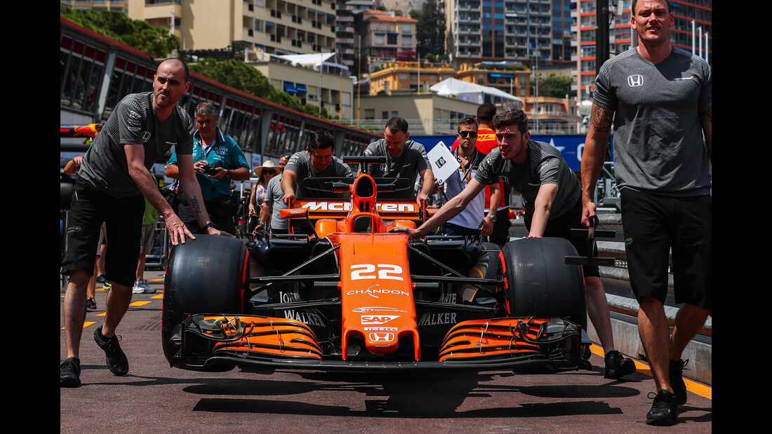 McLaren - GP Monaco - Formel 1 - 24. Mai 2017