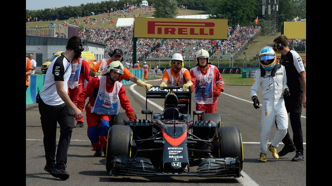 McLaren - GP Ungarn 2015