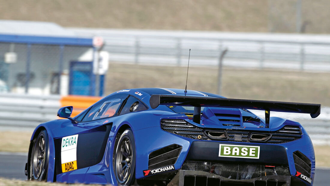 McLaren GT3, Heck