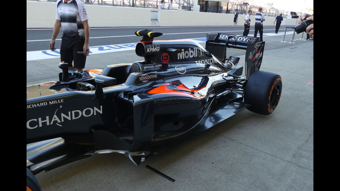 McLaren-Honda - Formel 1 - GP Japan - Suzuka - Donnerstag - 6.10.2016