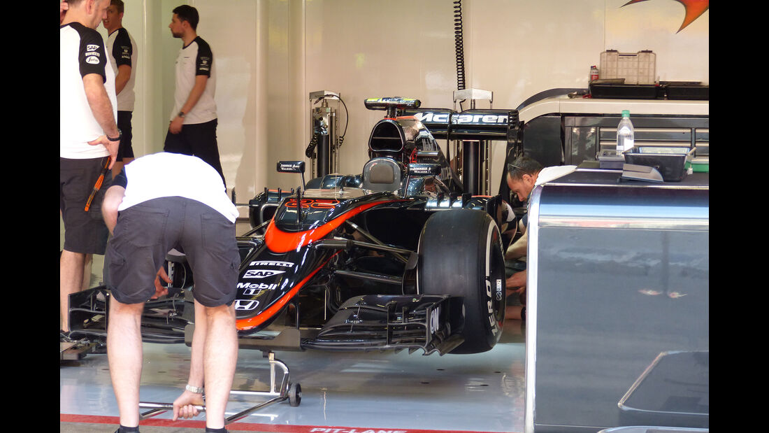 McLaren-Honda - Formel 1 - GP Spanien 2015 - Donnerstag - 7.5.2015