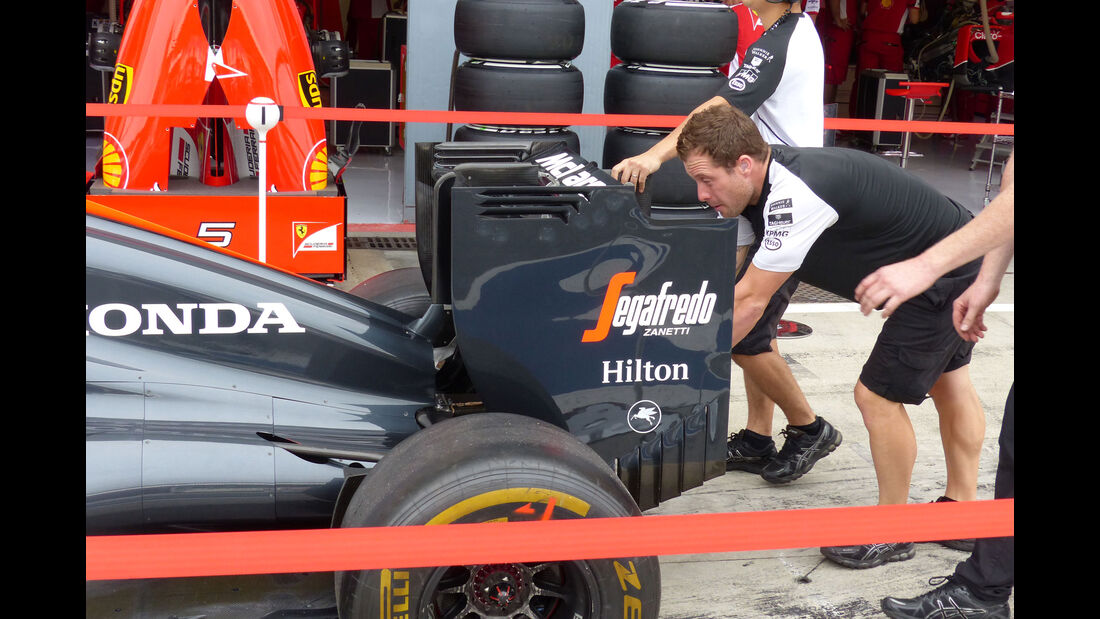 McLaren-Honda - GP Italien - Monza - Donnerstag - 3.9.2015
