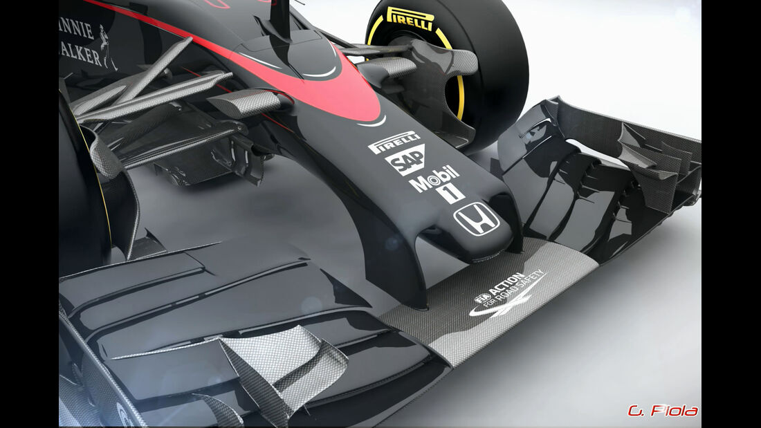 McLaren Honda MP4-30 - Technik - Piola-Animation - Formel 1 - 2015