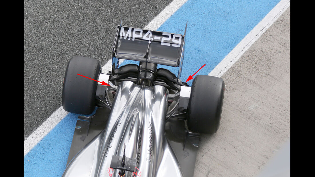 McLaren - Jerez-Test - Formel 1 - 2014
