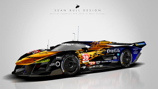 McLaren Le Mans Hypercar Concept - Sean Bull Design