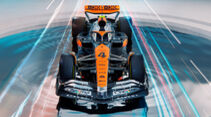 McLaren MCL60 - Chrome-Lackierung - GP England 2023
