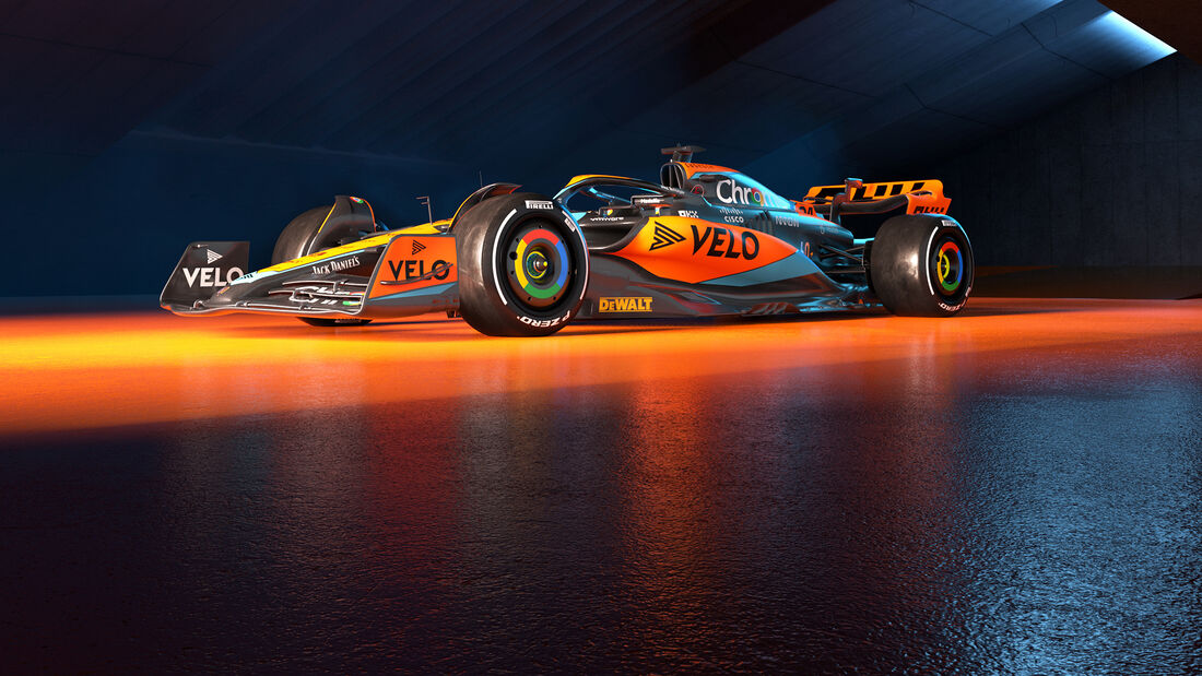 McLaren MCL60 - Formel 1 - Saison 2023 - Rennwagen