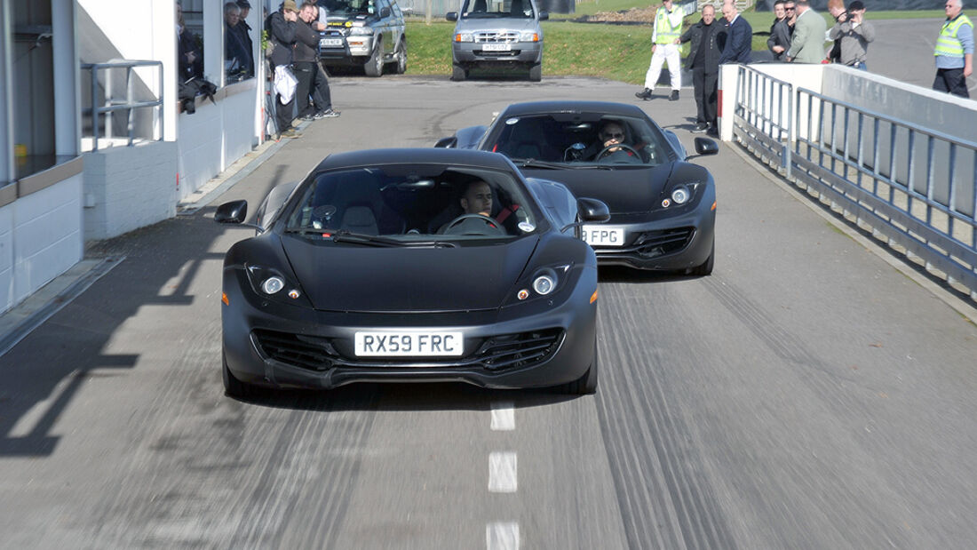 McLaren MP4-12C, Jenson Button, Lewis Hamilton