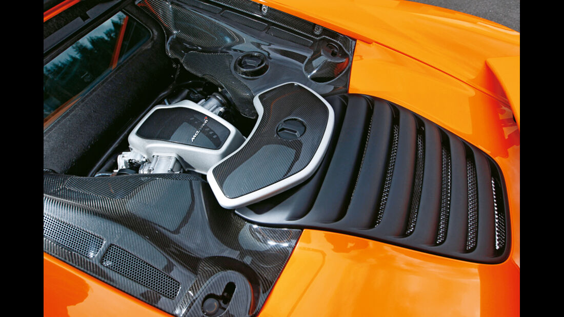 McLaren MP4-12C, Motor