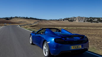 McLaren MP4-12C Spider, Heckansicht