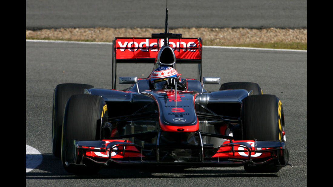 McLaren MP4-27 Formel 1 Jerez 2012