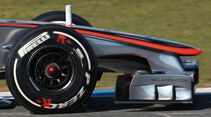 McLaren MP4-27 Formel 1 Nase Jerez 2012