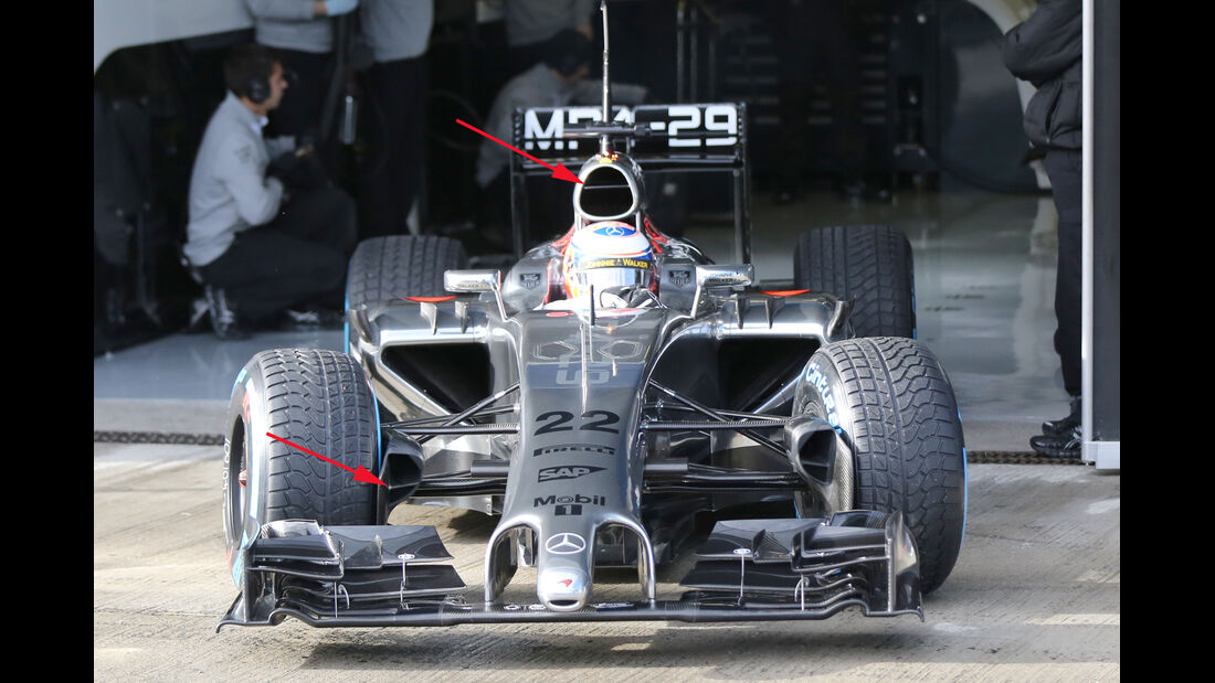 McLaren MP4-29 - F1 Technik-Check 2014
