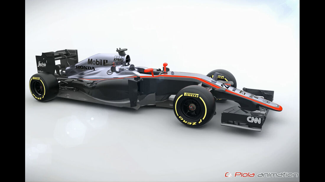 McLaren MP4-30 - Piola Technik Animation - F1 2015