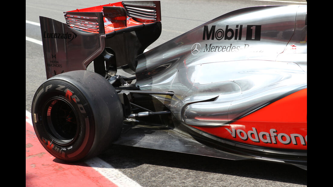 McLaren Mugello 2012 Formel 1 Technik
