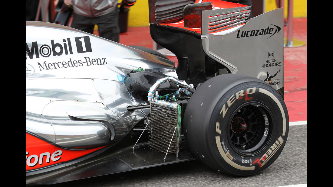 McLaren Mugello F1 Test 2012