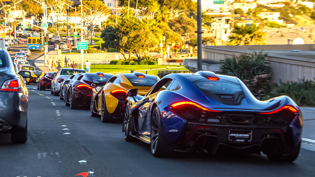 McLaren P1 - Ausfahrt - Newport Beach - USA - März 2015