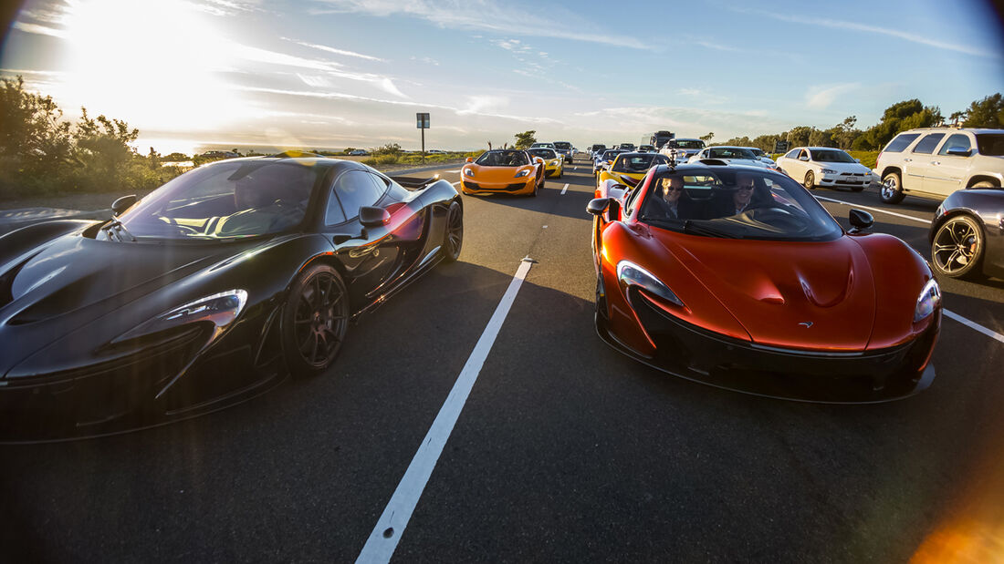 McLaren P1 - Ausfahrt - Newport Beach - USA - März 2015