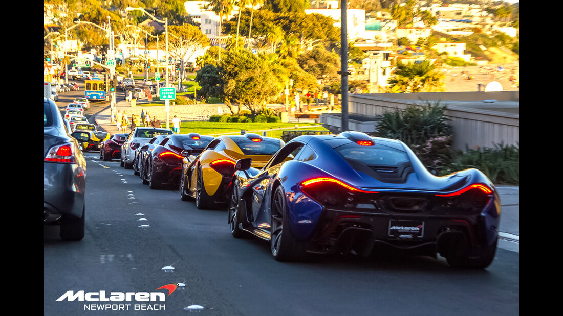 McLaren P1 - Ausfahrt - Newport Beach - USA - März 2015