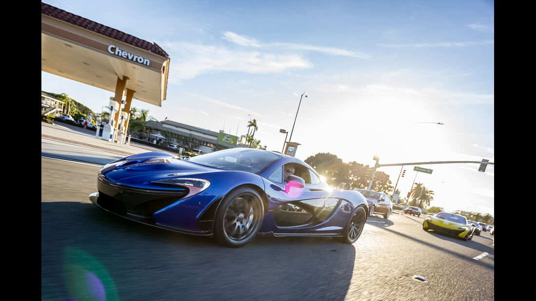McLaren P1 - Ausfahrt - Newport Beach - USA - März 2015