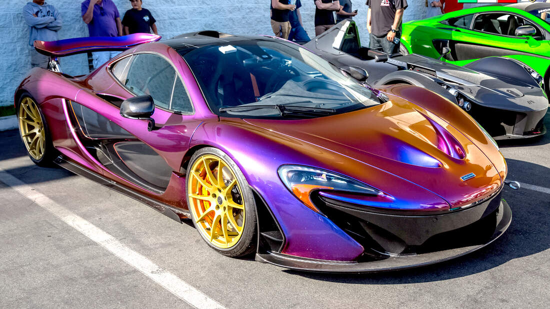 McLaren P1 im ChamäleonLook Die geilste Lackierung der Welt auto