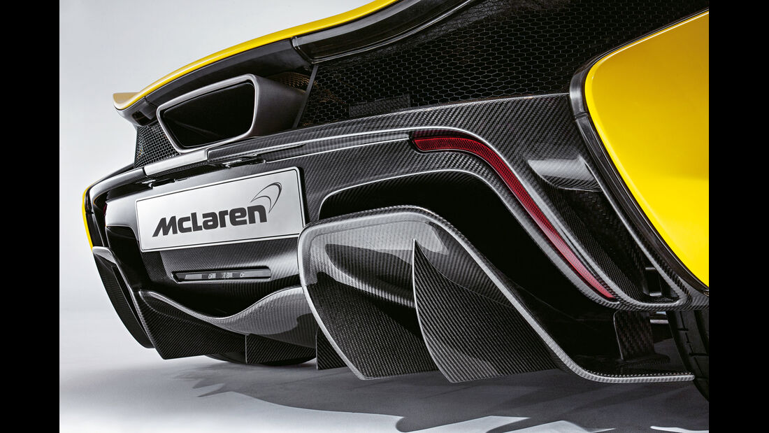 McLaren P1, Diffusoren