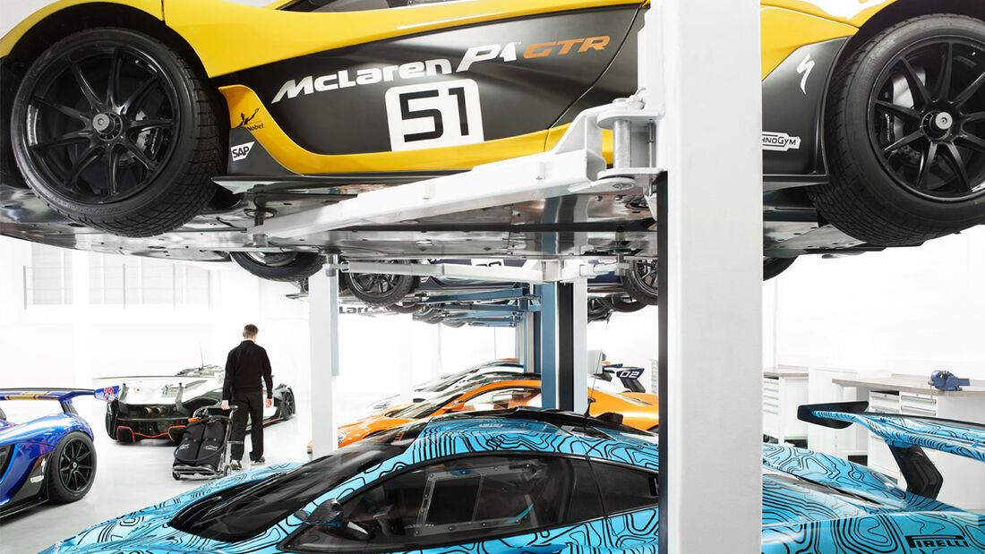 McLaren P1 GTR - Supersportwagen - Werkstatt