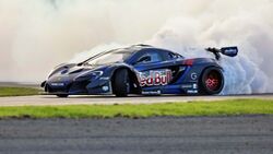 McLaren P1 als Driftcar in Goodwood.