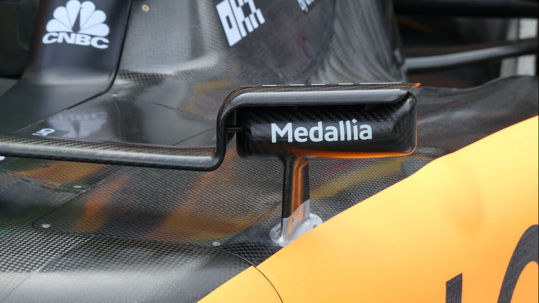 McLaren - Spiegel - Formel 1 - GP Niederlande - 2. September 2022