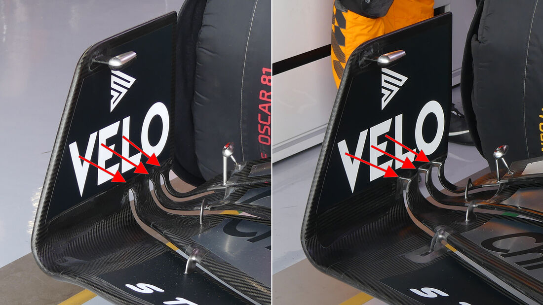 McLaren - Technik - Formel 1 - GP England 2023