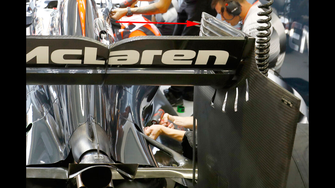 McLaren - Technik - Formel 1 - GP Singapur 2016