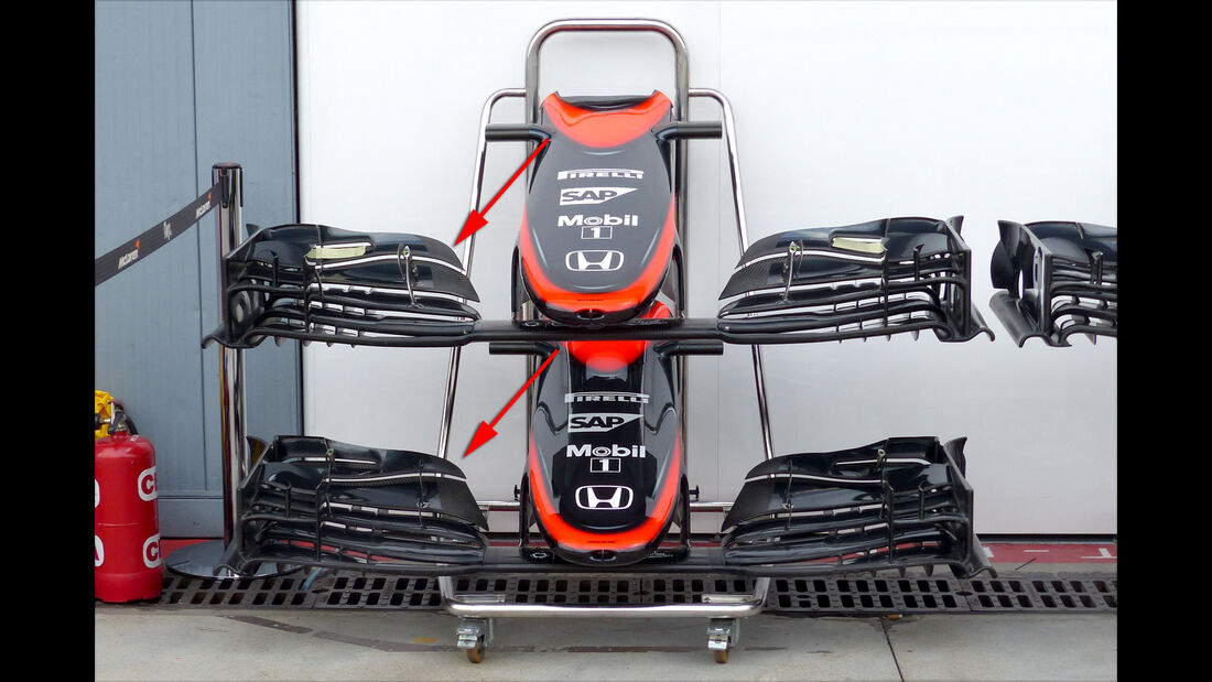 McLaren - Technik - GP Italien 2015