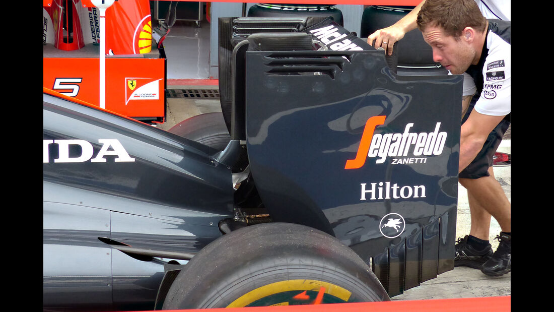 McLaren - Technik - GP Italien 2015