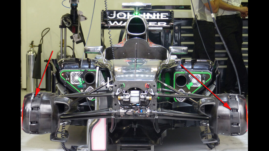 McLaren - Technik - GP Monaco 2014