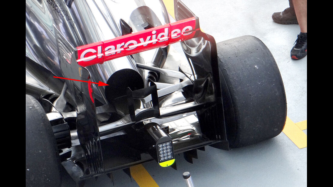McLaren - Technik - GP Singapur 2013