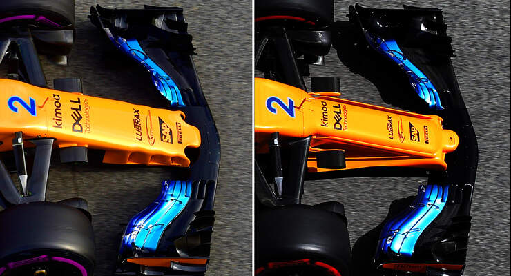 McLaren - Technik - GP Spanien 2018