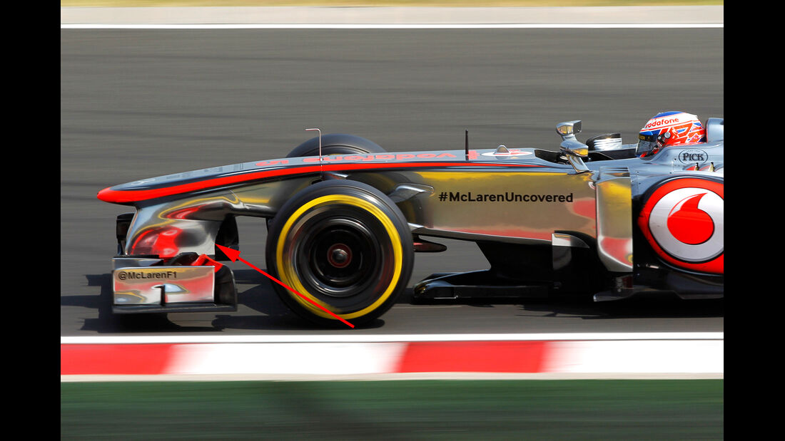 McLaren - Technik - GP Ungarn 2013