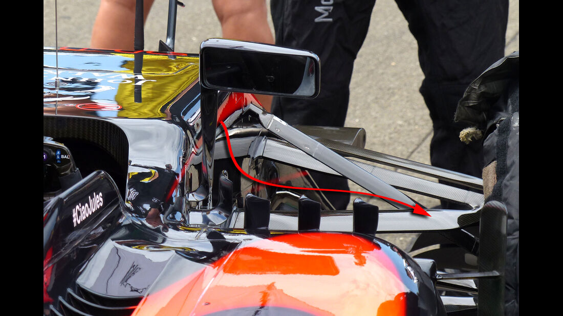 McLaren - Technik - GP Ungarn 2015