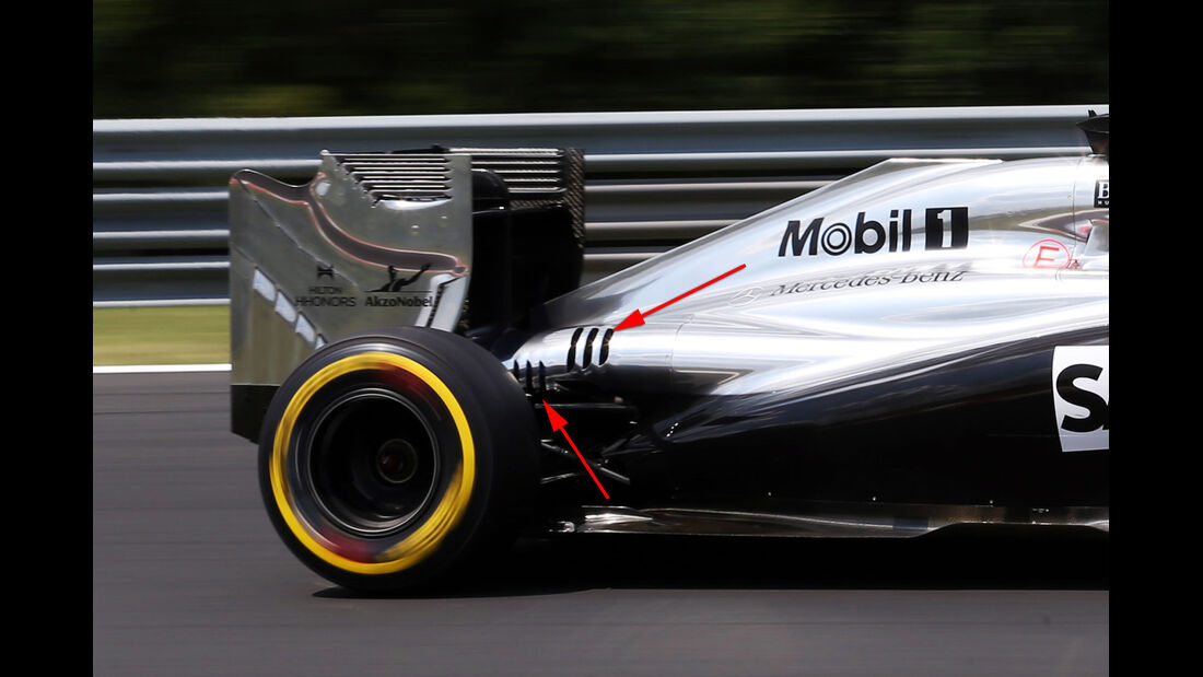 McLaren - Technik - GP Ungarn/GP Deutschland 2014