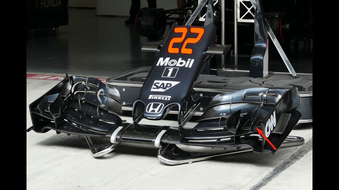 McLaren - Technik-Update - GP Russland 2016 - Sochi