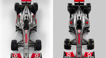 McLaren Vergleich MP4-26 vs. MP4-27