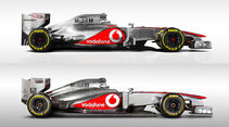 McLaren Vergleich MP4-28 2013